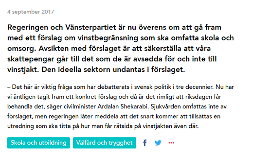 Bild från Socialdemokraternas webbsajt