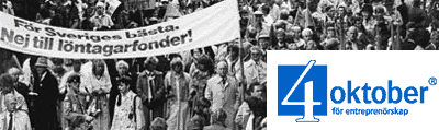 En av 4 oktoberkommitens egna bilder av demonstrationen